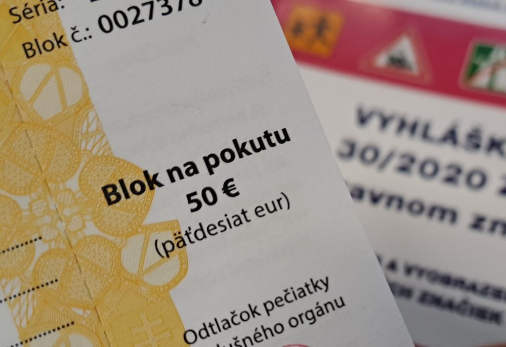 Sankcie za priestupky