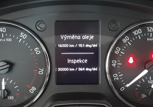 Servisný interval oleja